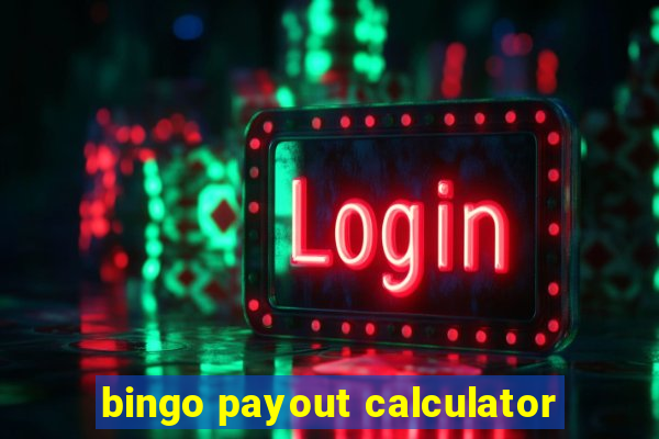 bingo payout calculator