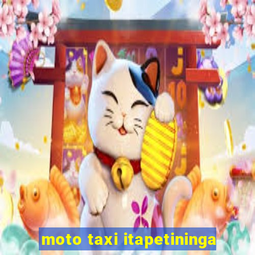 moto taxi itapetininga