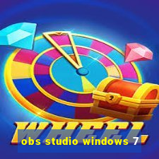 obs studio windows 7