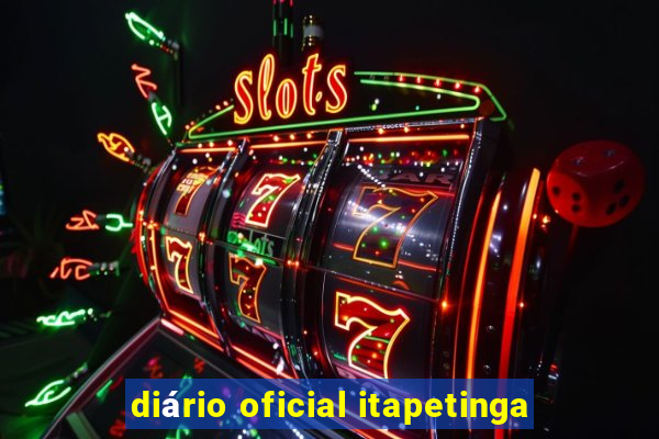 diário oficial itapetinga