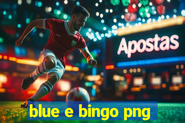 blue e bingo png