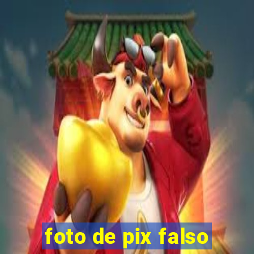 foto de pix falso