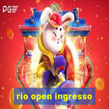 rio open ingresso