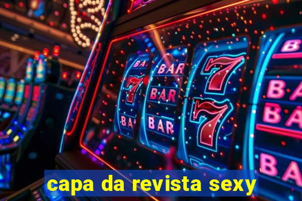 capa da revista sexy