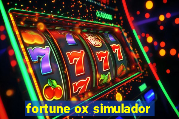 fortune ox simulador