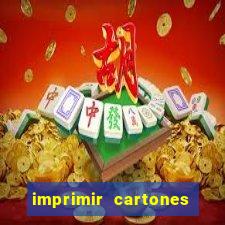 imprimir cartones de bingo