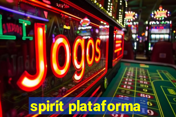 spirit plataforma