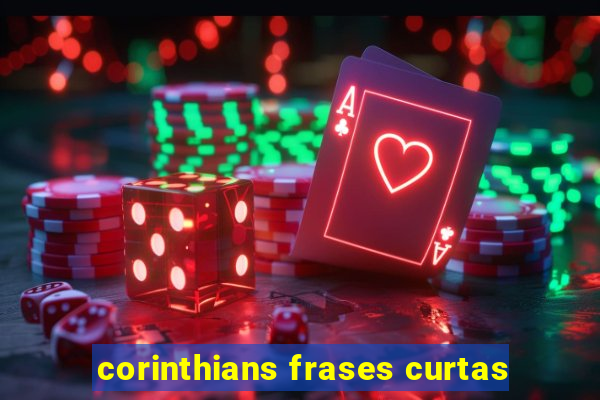 corinthians frases curtas