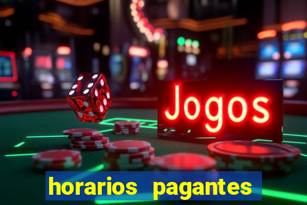 horarios pagantes do coelho