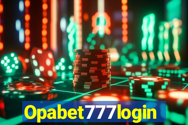 Opabet777login